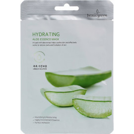 Тканевая маска BeauuGreen Premium Aloe Essence mask 23g
