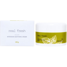 Крем для лица DEOPROCE  успокаивающий REAL FRESH VEGAN INTENSIVE SOOTHING CREAM