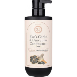 Бальзам DAENG GI MEO с экстрактом черного чеснока и куркумы RI Black Garlic and Curcumin treatment 500ml