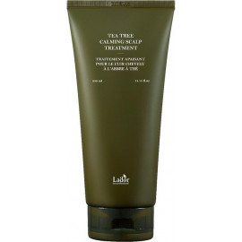 Успокаивающая маска LA'DOR  для кожи головы и волос с чайным деревом TEA TREE CALMING SCALP TREATMENT 330мл