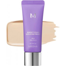 BB-крем MISSHA M Perfect Cover Serum BB Cream No.21/Light Beige 20мл