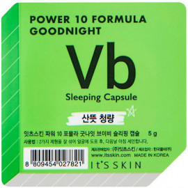 Ночная маска-капсула Its Skin Power 10 Formula Goodnight Sleeping Capsule VB для проблемной кожи 5г купить