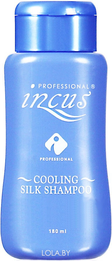 Освежающий шампунь INCUS с ментолом и шелковой системой Cooling Silk Shampoo 180 мл