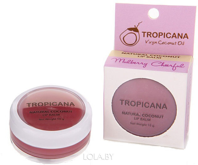 Бальзам для губ TROPICANA с ароматом ягод 10 гр
