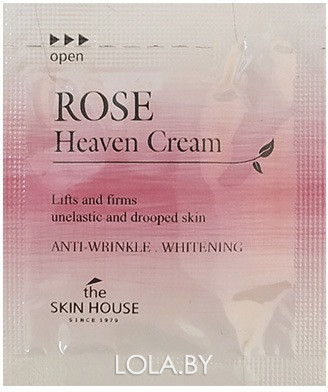 ПРОБНИК Антивозрастной крем для лица The Skin House с экстрактом розы Rose Heaven 2мл