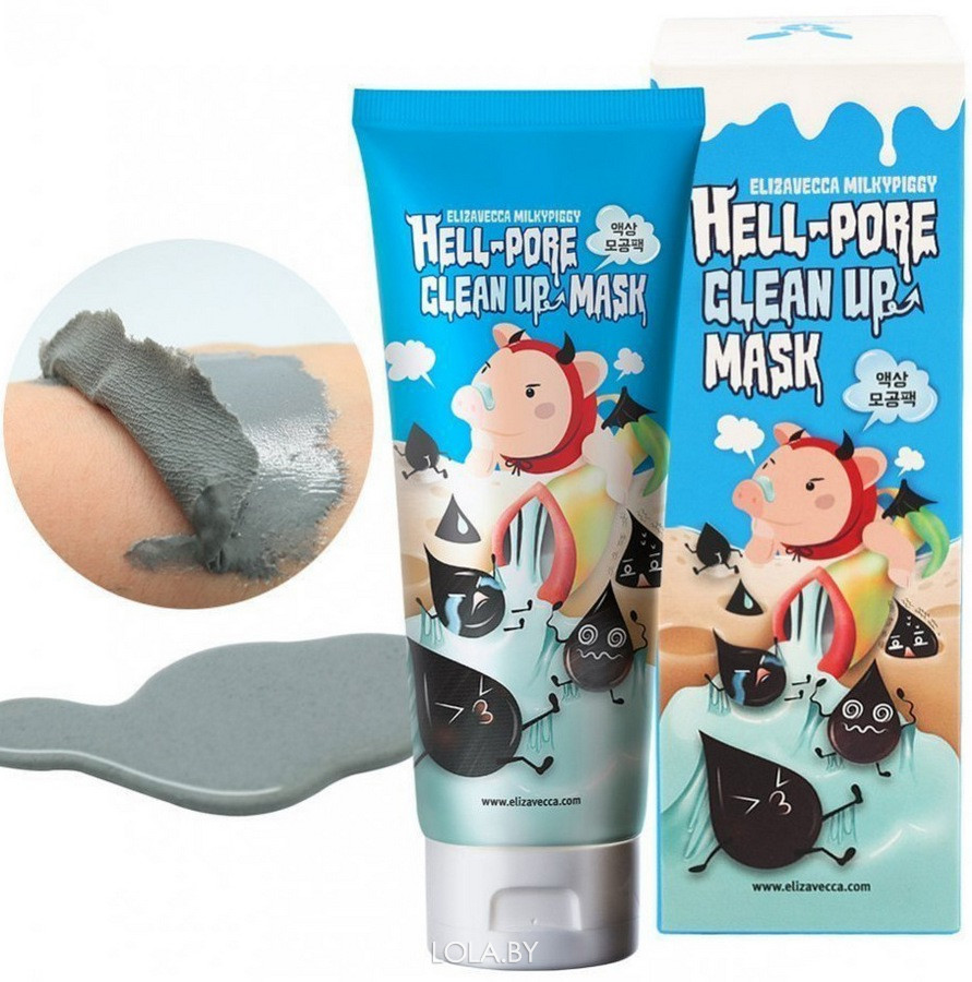 Маска-пленка ELIZAVECCA Hell-Pore Clean Up Mask для очищения пор 100мл