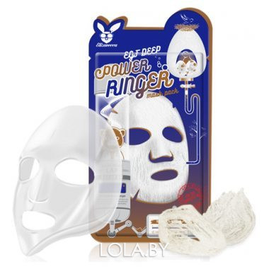 Тканевая маска для лица Elizavecca с Эпидермальным фактор EGF DEEP POWER Ringer mask pack
