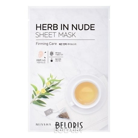 Маска для лица MISSHA Herb In Nude Sheet Mask Firming Care