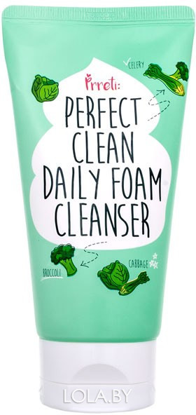 Пенка для умывания PRRETI Perfect Clean Daily Foam Cleanser 150 гр