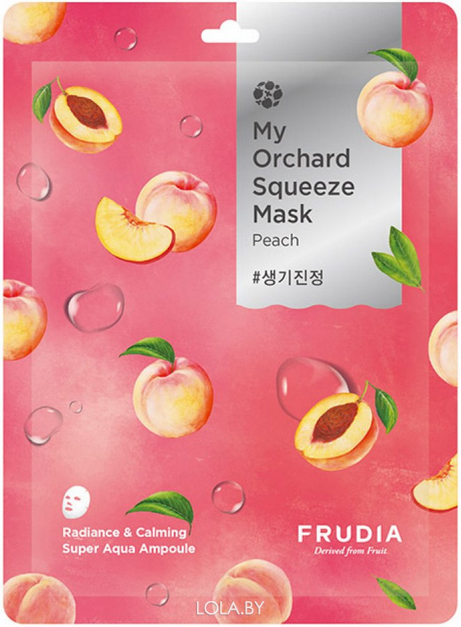 Питательная маска Frudia с персиком My Orchard Squeeze Mask Peach