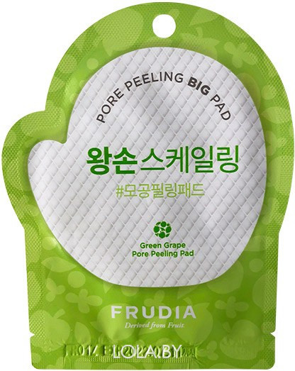 Отшелушивающие диски Frudia с зеленым виноградом Green Grape Pore Peeling Pad