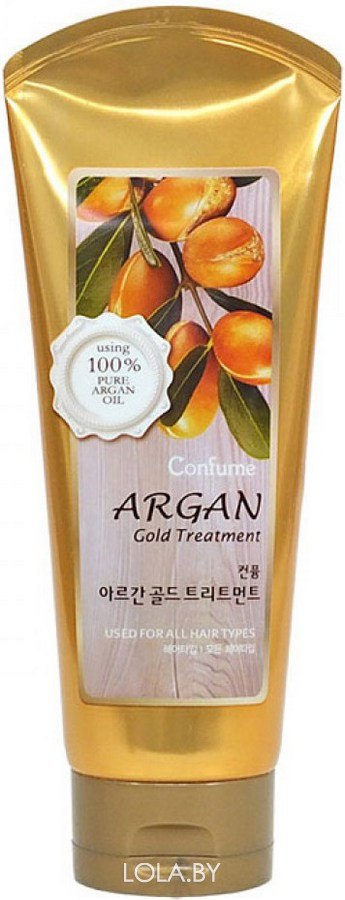 Маска для волос WELCOS Confume Argan Gold Treatment 200 гр