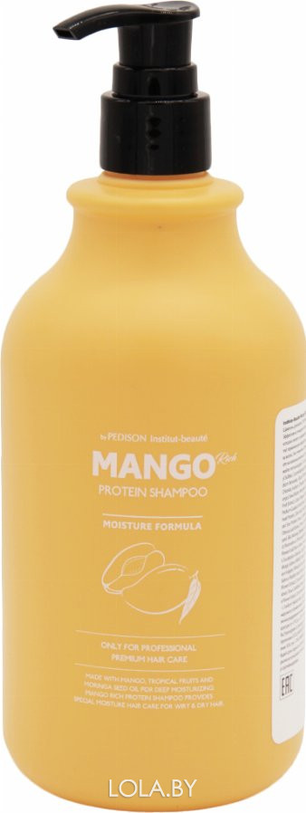 Шампунь для волос Pedison МАНГО Institute-Beaute Mango Rich Protein Hair Shampoo 500 мл 