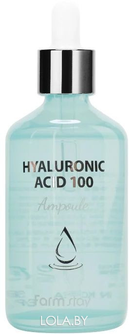 Ампульная сыворотка FarmStay Hyaluronic Acid 100 Ampoule с гиалуроновой кислотой 100 мл