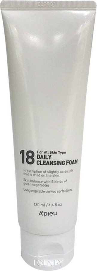 Пенка для лица A’pieu для молодой кожи 18 Daily Cleansing Foam 130мл
