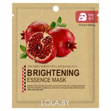 Тканевая маска для лица MIJIN Pomergranate Essence Mask (гранат)