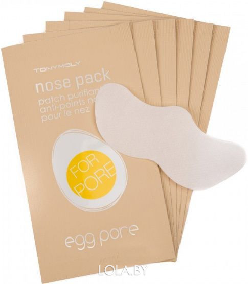 Маска-пластырь для носа Tony Moly Egg Pore Nose Pack 1 шт