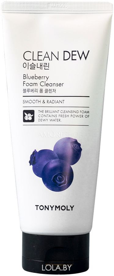 Пенка для умывания Tony Moly Clean Dew Blueberry Foam Cleanser 180 мл