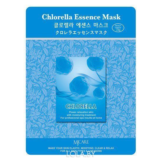 Тканевая маска для лица MIJIN Essence Mask хлорелла