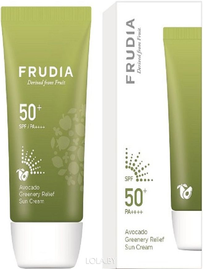 Солнцезащитный восстанавливающий крем Frudia с авокадо SPF50 + PA ++++ 50 мл