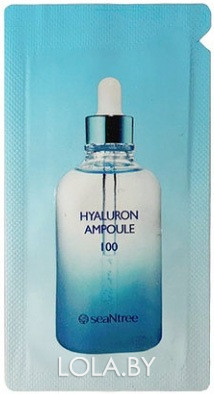 ПРОБНИК Ампулы SEANTREE с гиалуроновой кислотой 100% Hyaluronic Ampoule 100