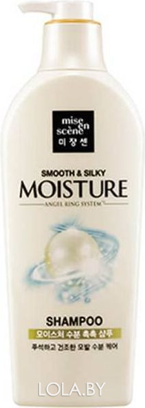 Увлажняющий шампунь MISE EN SCENE для блеска волос Pearl Smooth & Silky Moisture Shampoo 780 мл
