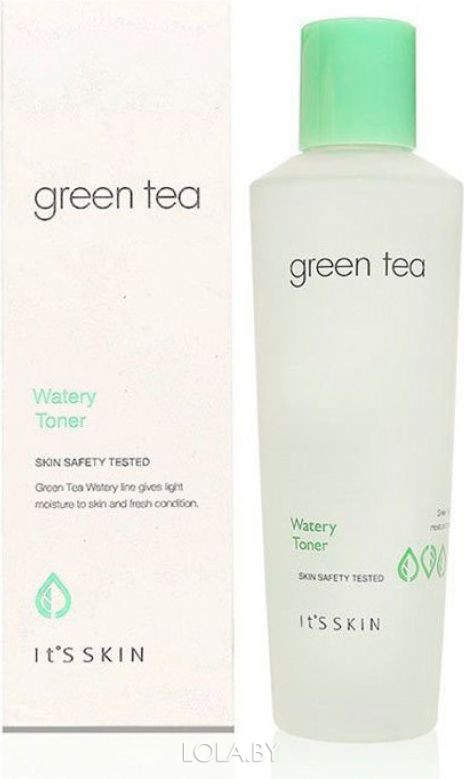СРОК ГОДНОСТИ 22.08.2024 Тонер It's Skin для жирной и комби кожи с зеленым чаем Green Tea Watery Toner 150 мл