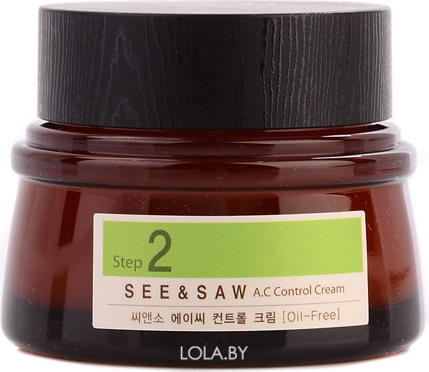 Крем The SAEM для контроля чистоты и жирности кожи SEE & SAW AC CONTROL CREAM 50 мл