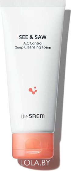 Пенка The SAEM контроль чистоты и жирности SEE & SAW A.C Control Deep Cleansing Foam