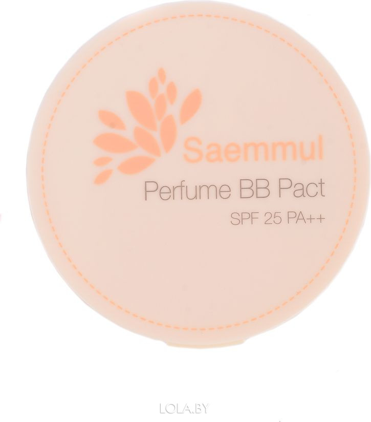 Пудра The SAEM ароматизированная 23 тон Sammul Perfume BB Pact SPF25 PA++ Pink Beige 20 гр