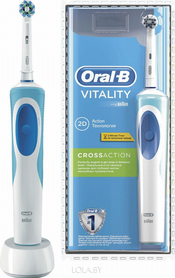 Электрическая зубная щетка Braun Oral-B Vitality CrossAction D12.513