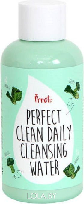 Жидкость PRRETI для снятия макияжа Perfect Clean Daily Cleansing Water 250 гр