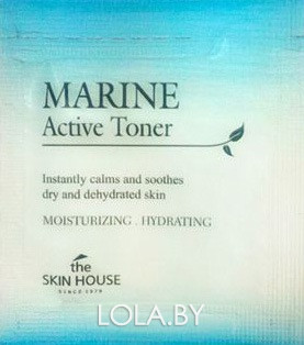ПРОБНИК Интенсивно увлажняющий тонер для лица The Skin House Marine Active Toner 1 мл