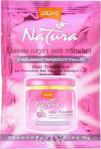 Маска Lolane против выпадения волос Natura Hair Treatment 10 гр