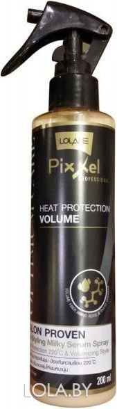 Термозащитный спрей Lolane для объема волос с аргановым маслом PIXXEL OPTIMUM CARE HEAT PROTECTION VOLUME SPRAY 200 мл