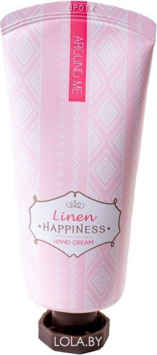 Крем для рук Welcos Around Me Happiness Hand Cream Linen 60 мл