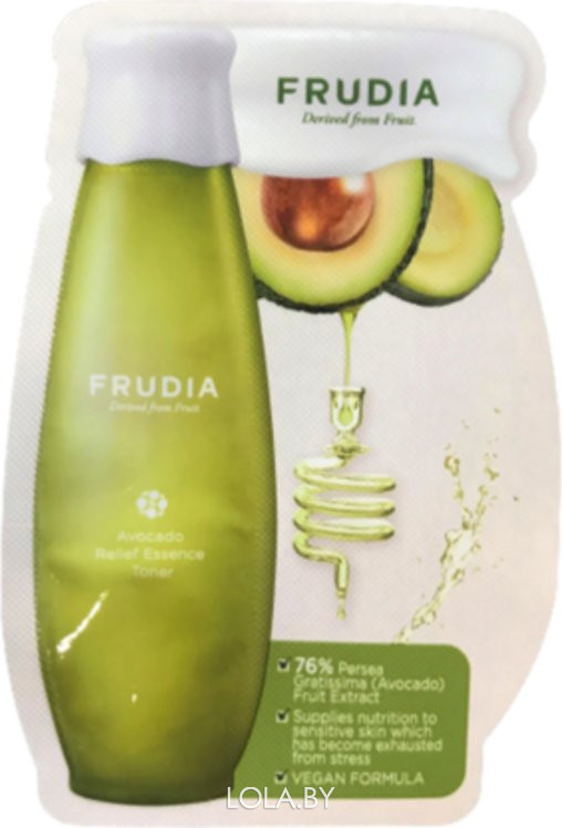 ПРОБНИК Восстанавливающий тоник Frudia с авокадо Avocado Relief Essence Toner 1 мл