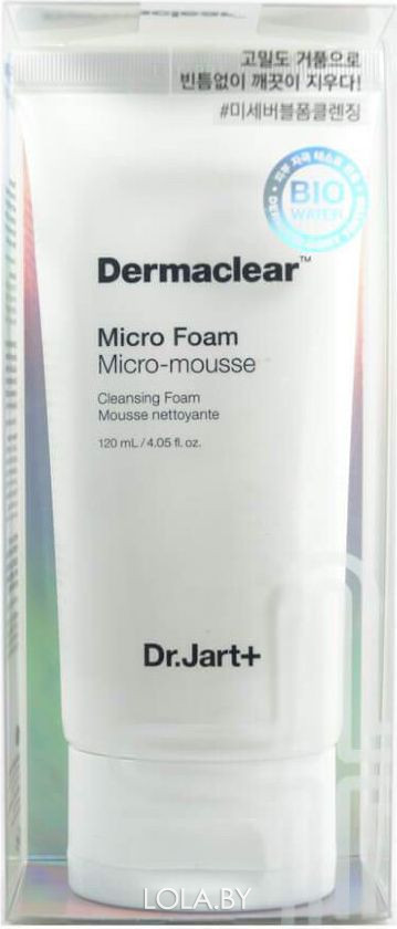 Мягкая пенка Dr.Jart DERMACLEAR MICRO FOAM MICRO-MOUSSE CLEANSING FOAM 120 мл