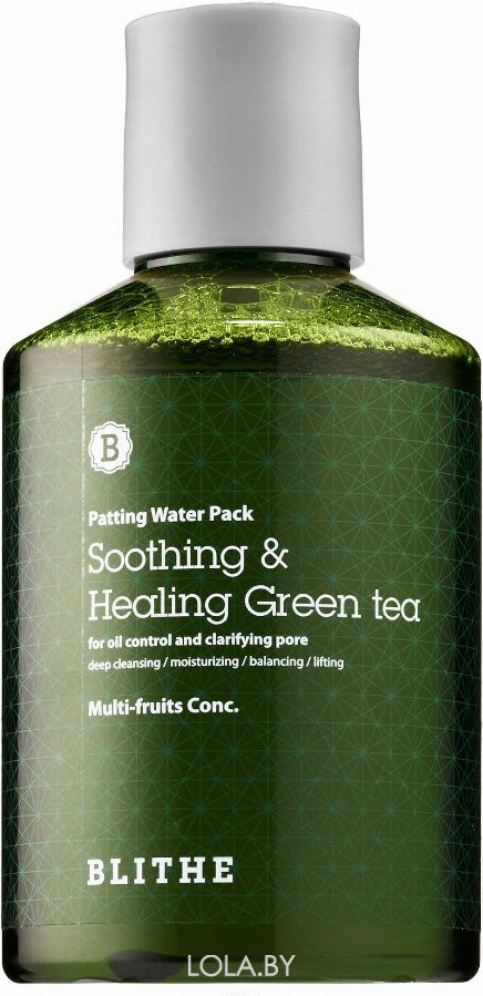 Сплэш-маска Blithe Зеленый Чай Patting Splash Mask Soothing & Healing Green Tea 150 мл