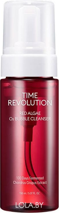 Пенка для умывания Missha TIME REVOLUTION RED ALGAE O2 BUBBLE CLEANSER 150 мл