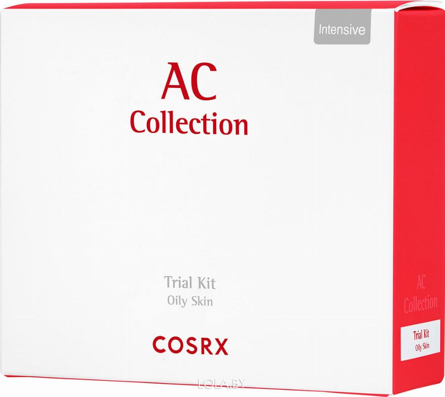 СРОК ГОДНОСТИ 03.2023 Набор подарочный COSRX AC Collection Trial Kit Intensive 1.0