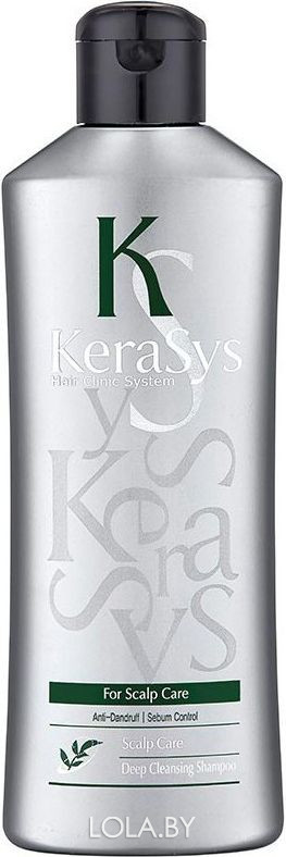 Шампунь KeraSys уход за жирной кожей головы Deep Cleansing Shampoo 180 мл