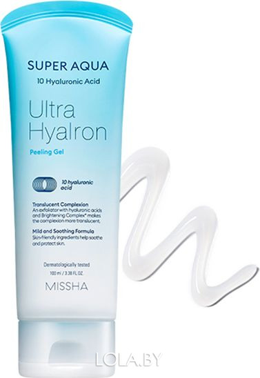 Отшелушивающий гель для лица Missha Super Aqua Ultra Hyalron Peeling Gel 100 мл