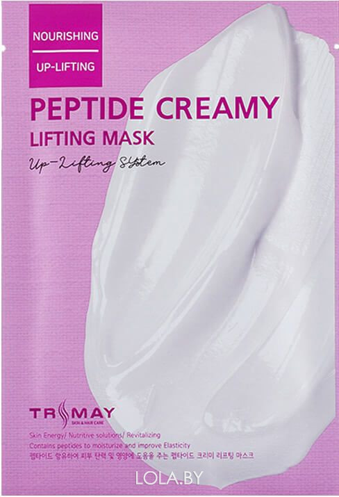 Тканевая кремовая маска для лица Trimay Peptide Creamy Lifting Mask 35 мл