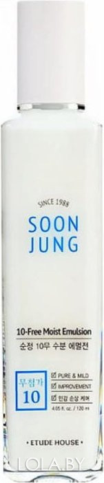 Эмульсия для чувствительной кожи Etude House Soon Jung 10-Free Moist Emulsion 130 мл