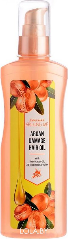 Масло Welcos для поврежденных волос Around Me Argan Damage Hair Oil 155 мл