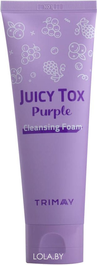 Пенка для умывания Trimay Juicy Tox Purple Cleansing Foam 120 мл