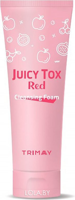 Пенка для умывания Trimay Juicy Tox Red Cleansing Foam 120 мл