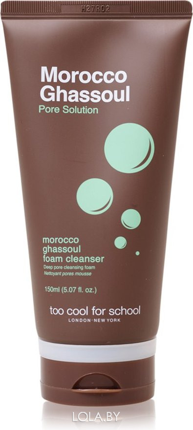 Пенка с марокканской глиной Too Cool For School Morocco Ghassoul Foam Cleanser 150 мл