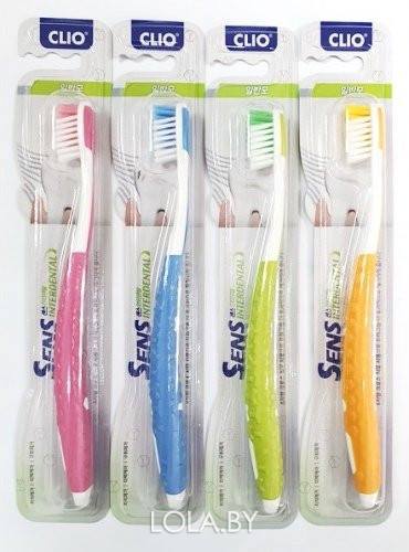 Зубная щетка Clio Sens Interdental Antibacterial Normal Toothbrush